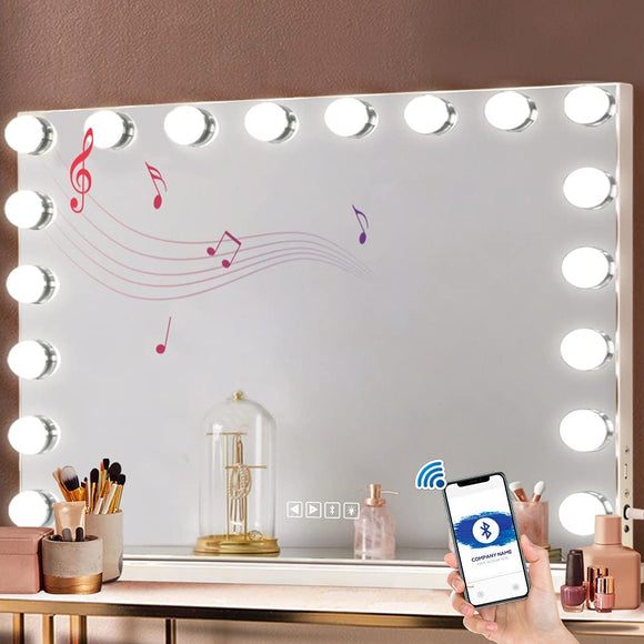 Vanity Mirror With Lights And Built-in Bluetooth