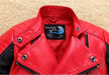 Boys PU Jacket Leather