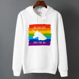 Rainbow Hooded Sweatshirt-Men