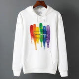 Rainbow Hooded Sweatshirt-Men