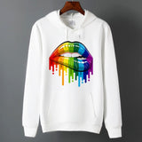Rainbow Hooded Sweatshirt-Men