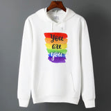 Rainbow Hooded Sweatshirt-Men