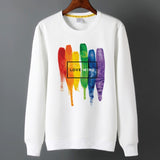 Rainbow Hooded Sweatshirt-Men