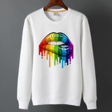 Rainbow Hooded Sweatshirt-Men