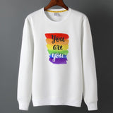 Rainbow Hooded Sweatshirt-Men