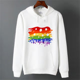 Rainbow Hooded Sweatshirt-Men