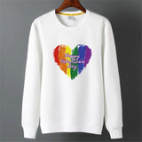 Rainbow Hooded Sweatshirt-Men