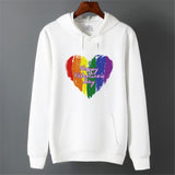 Rainbow Hooded Sweatshirt-Men