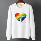 Rainbow Hooded Sweatshirt-Men