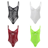 Neon Lace Bodysuit-PS