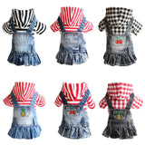 XS-2XL Denim Vest Jacket- Pet