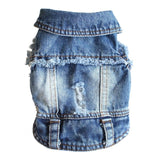 XS-2XL Denim Vest Jacket- Pet