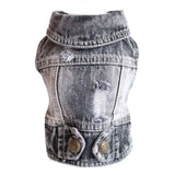 XS-2XL Denim Vest Jacket- Pet