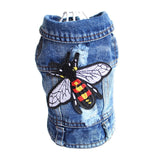 XS-2XL Denim Vest Jacket- Pet