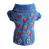 XS-2XL Denim Vest Jacket- Pet