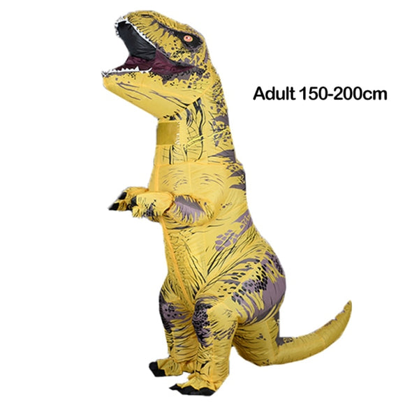 T Rex Velociraptor Inflatable Costume