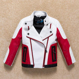 Boys PU Jacket Leather