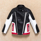 Boys PU Jacket Leather