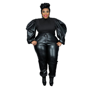 2PC Puff Sleeve Set-PS