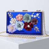 Transparent Gold Chain Bag