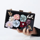 Transparent Gold Chain Bag
