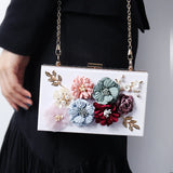 Transparent Gold Chain Bag