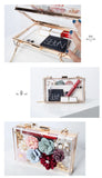 Transparent Gold Chain Bag