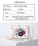 Transparent Gold Chain Bag