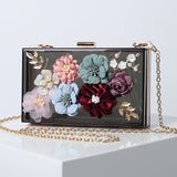 Transparent Gold Chain Bag