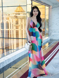 Slim Fit V-neck Dress