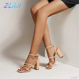 Rivet High Heel Open Toe Sandal