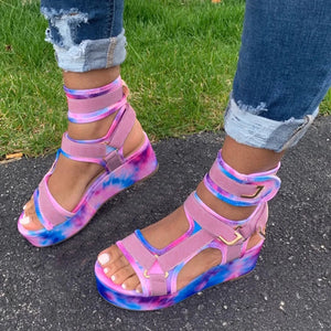 Open Toe Ankle Strap Sandal