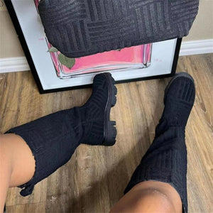 Thick-soled Thick-heeled Warm Boots