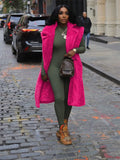 Plush Long Cardigan Jacket