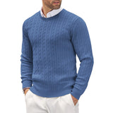 O-Neck Knitted Sweater - Men