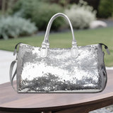 Sequin Travel Duffel Bag