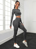 Long Sleeve 2pc Active ware- fitness