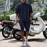 O-neck 2pc Short Set- Men