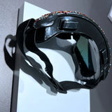 Multicolor Rhinestone Activity Bicycle ATV Glasses