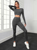 Long Sleeve 2pc Active ware- fitness