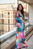 Slim Fit V-neck Dress
