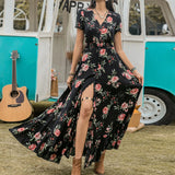 Bohemian Style Maxi Dress