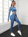 Long Sleeve 2pc Active ware- fitness