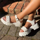 Casual Flat Bottom Platform Sandals