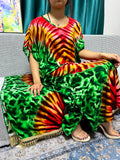 Moroccan Caftan With Scarf