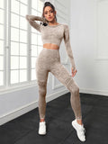 Long Sleeve 2pc Active ware- fitness