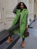 Plush Long Cardigan Jacket