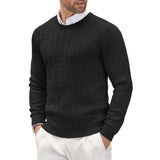 O-Neck Knitted Sweater - Men