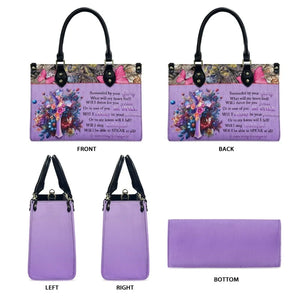 Way Maker Miracle Worker Hummingbird Monogram Christian Bag