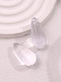 Transparent Teardrop Earrings